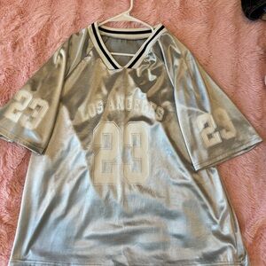 Silver Los Angeles 23 Jersey